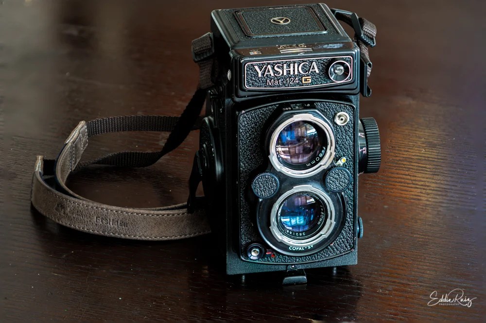 If you haven't seen a Yashica Mat-124G, well, this one is mine.